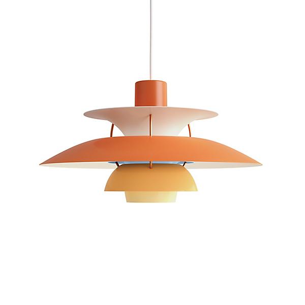 PH 5 Pendant Light hanging lamps Louis Poulsen Hues of Orange 