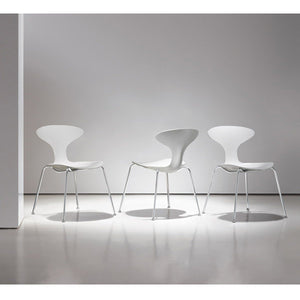 Orbit Plastic Stacking Chair Side/Dining Bernhardt Design 