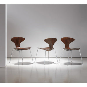 Orbit Wood Stacking Chair Side/Dining Bernhardt Design 