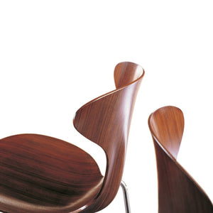 Orbit Wood Stacking Chair Side/Dining Bernhardt Design 