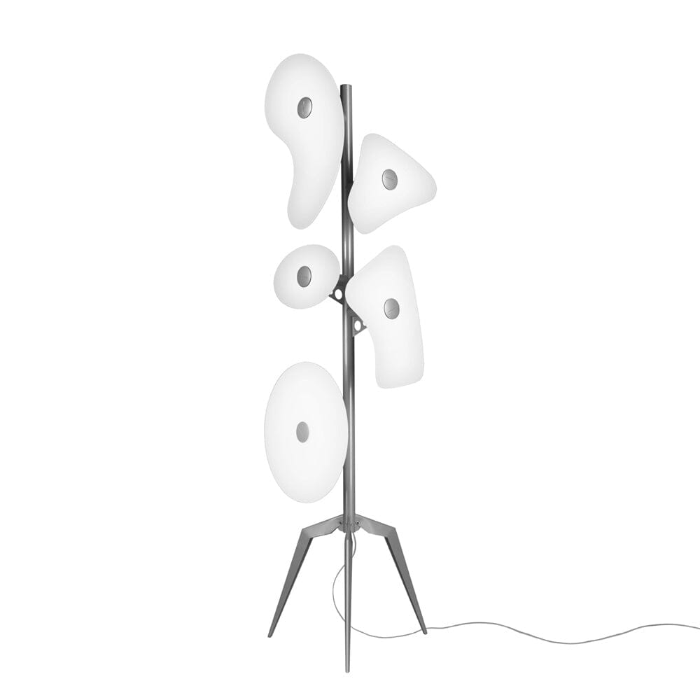 Orbital Floor Lamp Floor Lamps Foscarini White 