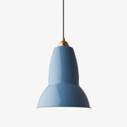 Original 1227 Brass Maxi Pendant ceiling lights Anglepoise Dusty Blue 