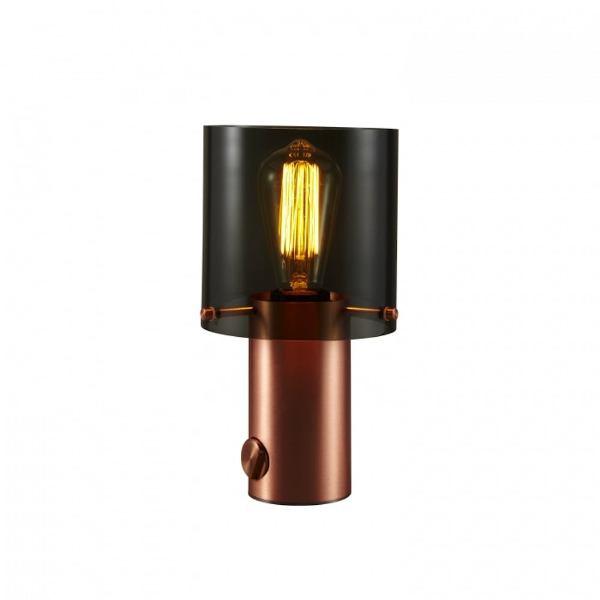 Walter Table Size 1 Table Lamps Original BTC Copper & Anthracite 