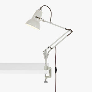 Original 1227 Mini Desk Lamp Desk Lamp Anglepoise Lamp with Clamp Linen White 