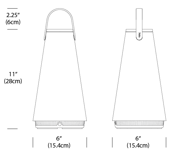 UMA LED Sound Lantern Lighting/Speaker Pablo 