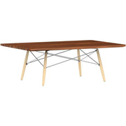Eames Rectangular Dowel Leg Coffee Table Coffee Tables herman miller Santos Palisander +$650.00 White Ash +$30.00 Chrome +$15.00
