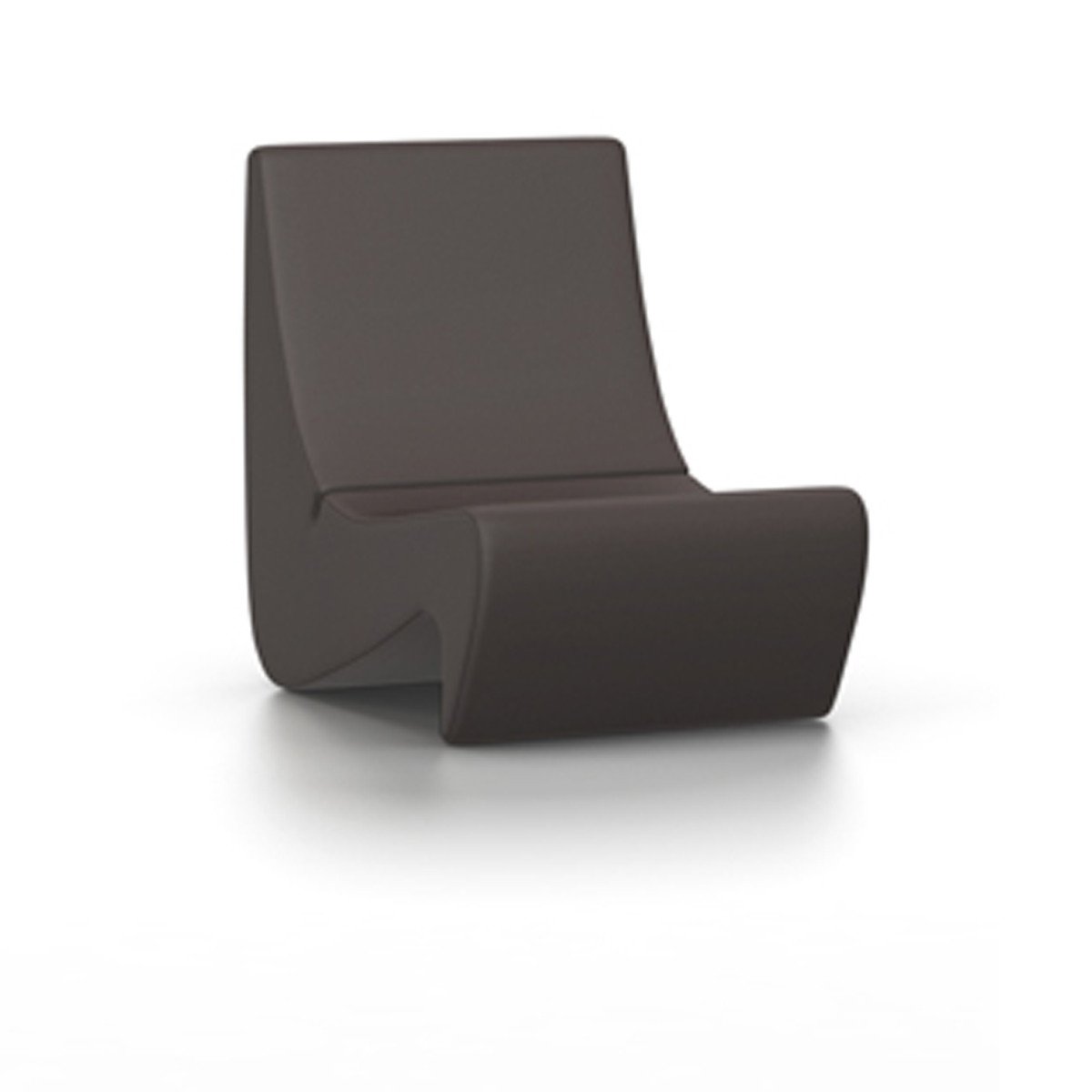 Panton Amoebe Chair lounge chair Vitra Volo - Moor Brown 