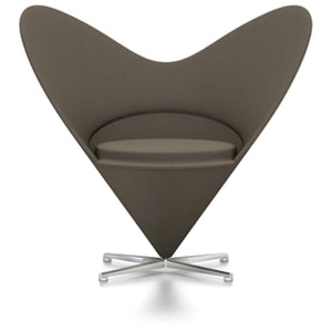Panton Heart Chair lounge chair Vitra Tonus - Truffle (43) 