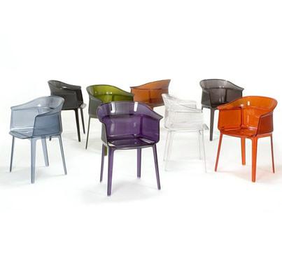 Papyrus Stacking Chair Side/Dining Kartell 