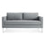 Paramount 66" Sofa Sofa BluDot Sanford Ceramic Stainless Steel 