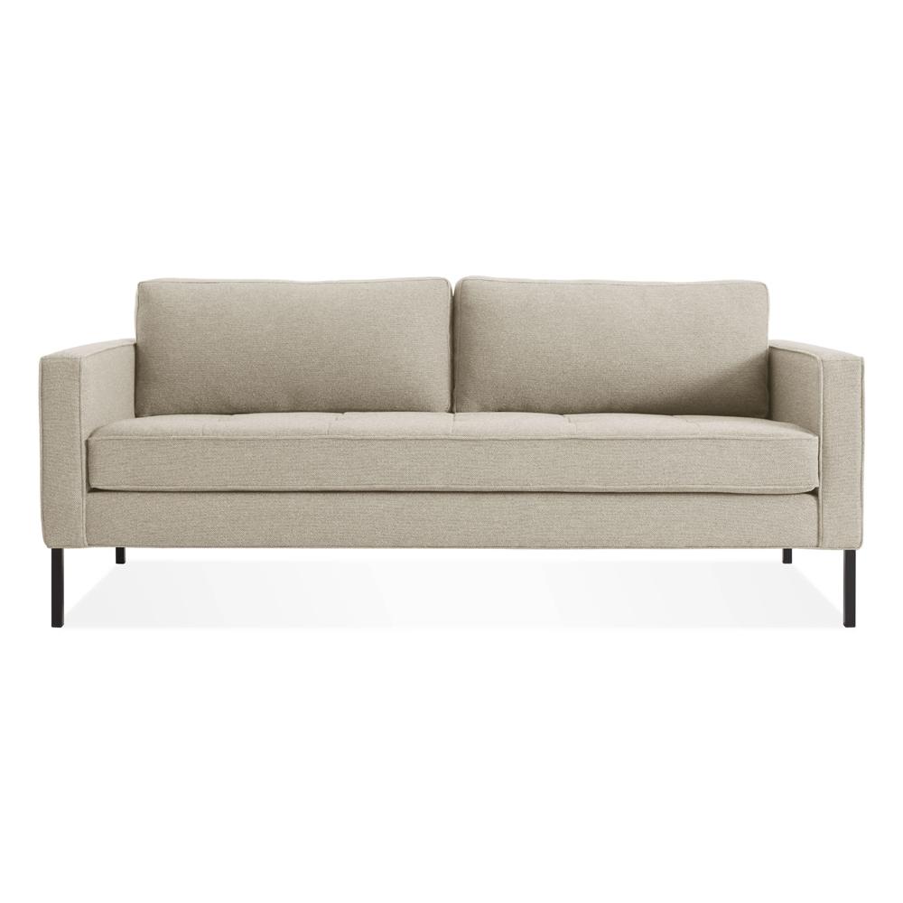 Paramount 80" Sofa Sofa BluDot Sanford Oatmeal Metal 