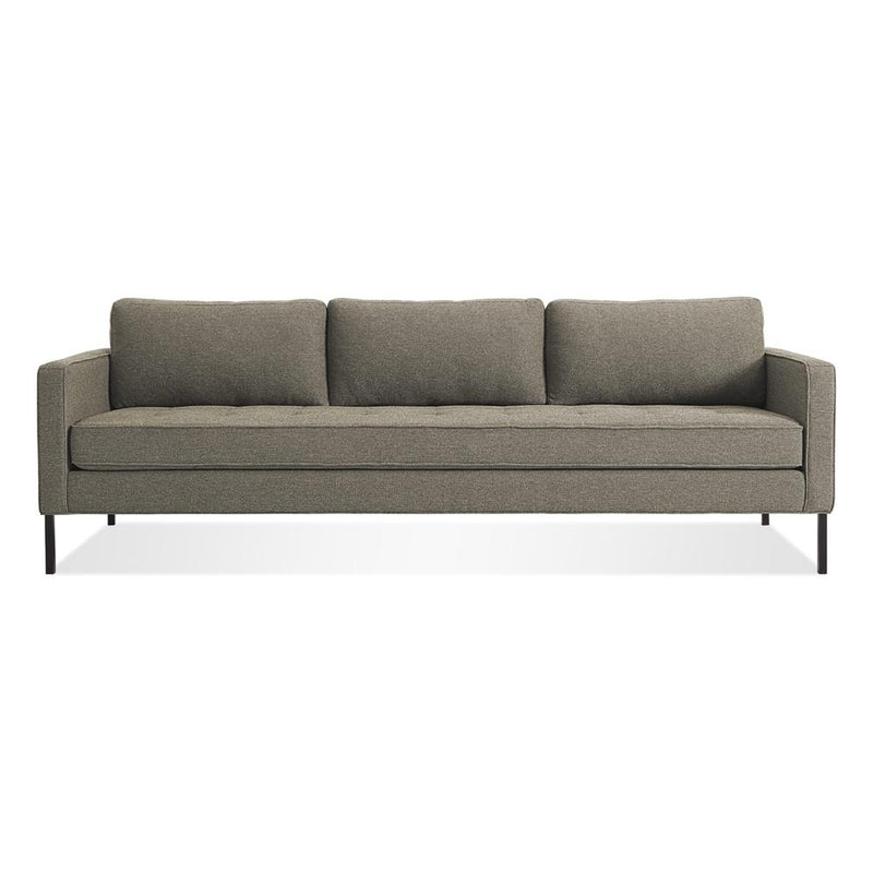 Paramount 95" Sofa Sofa BluDot Sanford Black Metal 