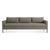 Paramount 95" Sofa Sofa BluDot Sanford Black Metal 