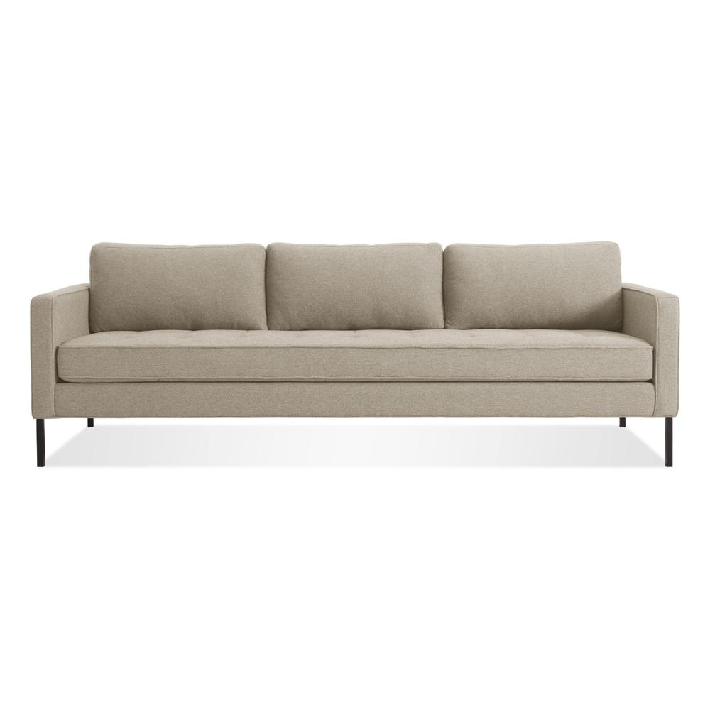 Paramount 95" Sofa Sofa BluDot Sanford Oatmeal Metal 