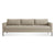 Paramount 95" Sofa Sofa BluDot Sanford Oatmeal Metal 