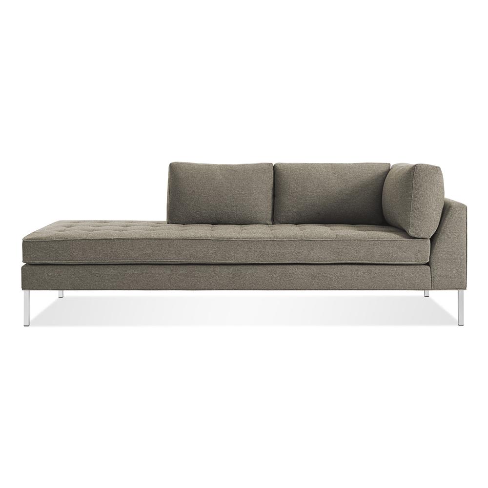 Paramount Daybed Sofa BluDot Sanford Black Stainless Steel Left