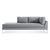 Paramount Daybed Sofa BluDot Sanford Ceramic Stainless Steel Left