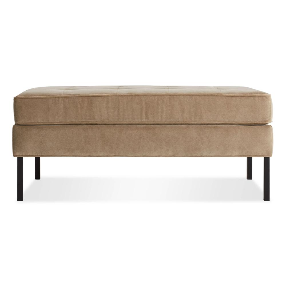 Paramount Bench Benches BluDot Otter Velvet Metal 