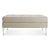 Paramount Bench Benches BluDot Sanford Ash Oatmeal Stainless Steel 