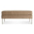 Paramount Bench Benches BluDot Otter Velvet Stainless Steel 