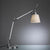 Tolomeo Table Lamp With Shade Table Lamps Artemide table base - parchment shade 