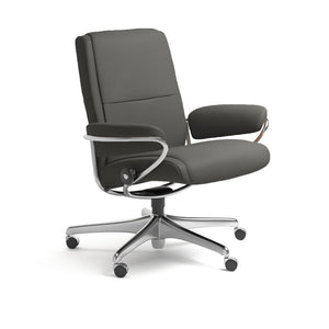 Paris Low Back Office Chair Office Chair Stressless Rock Paloma Leather + $100.00 