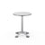 Pensi Round Table Side/Dining Knoll 23.6" dia. x 28.25" h - Trespa metallic with black edge + $554.00 