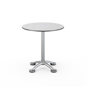 Pensi Round Table Side/Dining Knoll 27.5" dia. x 28.25" h - Trespa metallic with black edge + $1143.00 