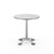 Pensi Round Table Side/Dining Knoll 27.5" dia. x 28.25" h - Trespa metallic with black edge + $1143.00 