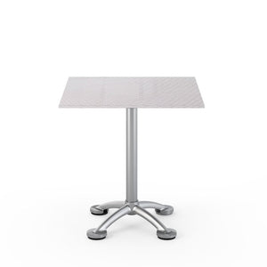 Pensi square table Side/Dining Knoll Small square table - disks pattern with wrapped edge 