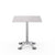 Pensi square table Side/Dining Knoll Small square table - disks pattern with wrapped edge 