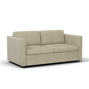 Pfister Standard Settee Sofa Knoll Ultrasuede - Sandstone 