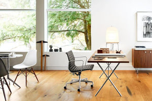 Nelson X-Leg Table with Laminate Top Dining Tables herman miller 
