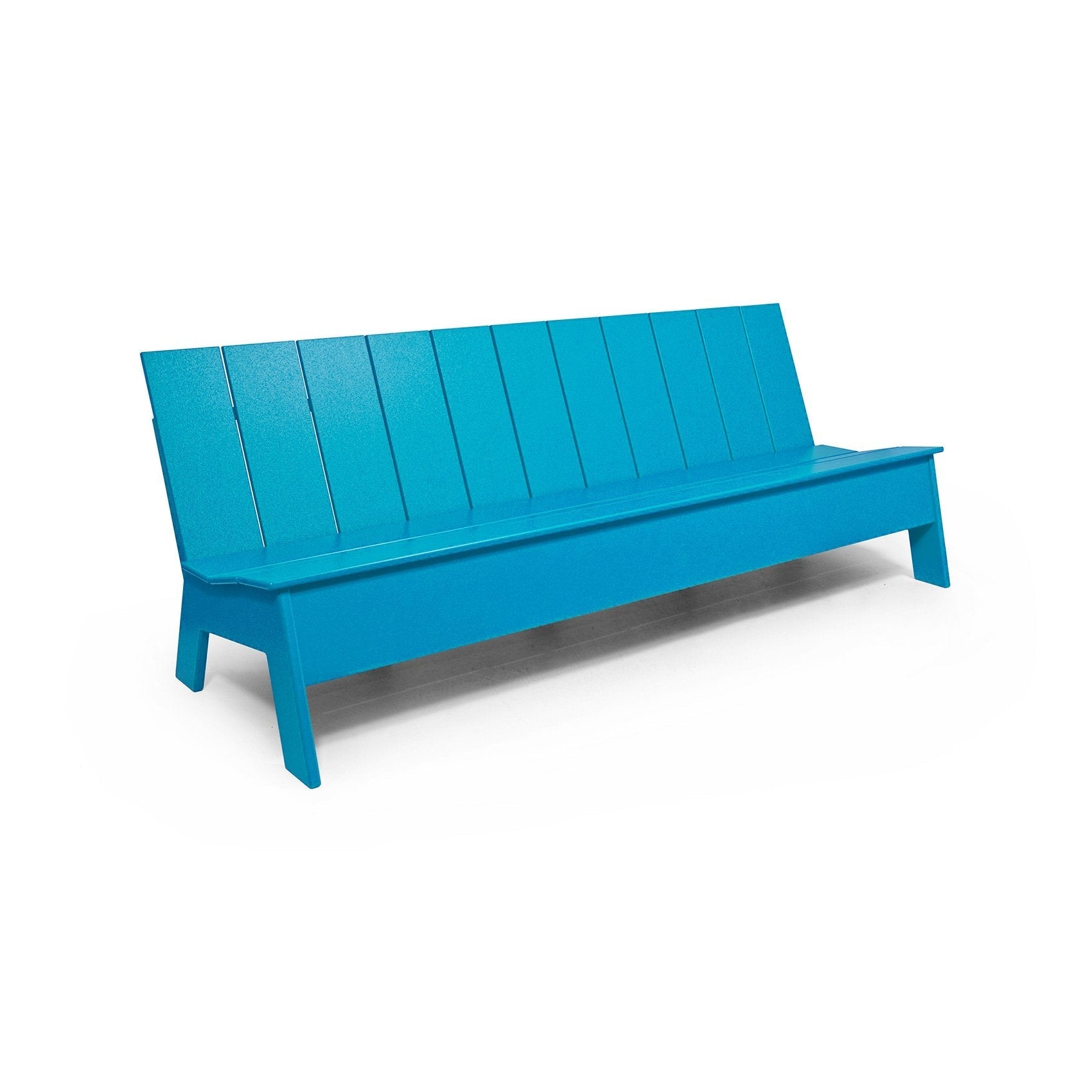 Picket 7' Bench Benches Loll Designs Sky Blue 