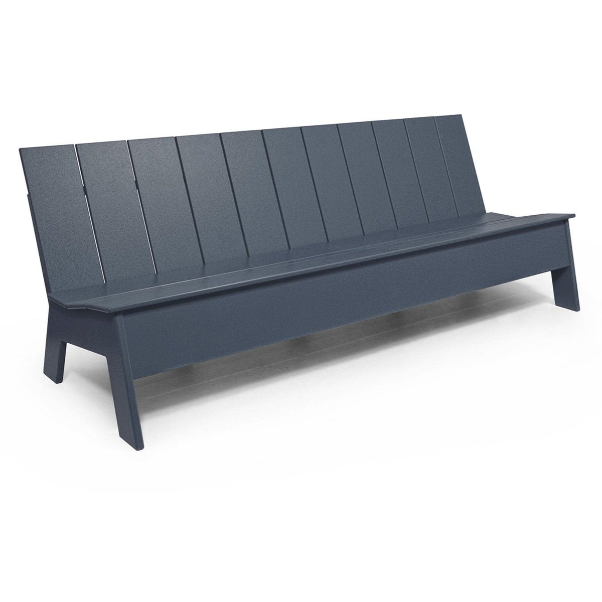 Picket 7&#39; Bench Benches Loll Designs Charcoal Grey 