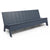 Picket 7' Bench Benches Loll Designs Charcoal Grey 