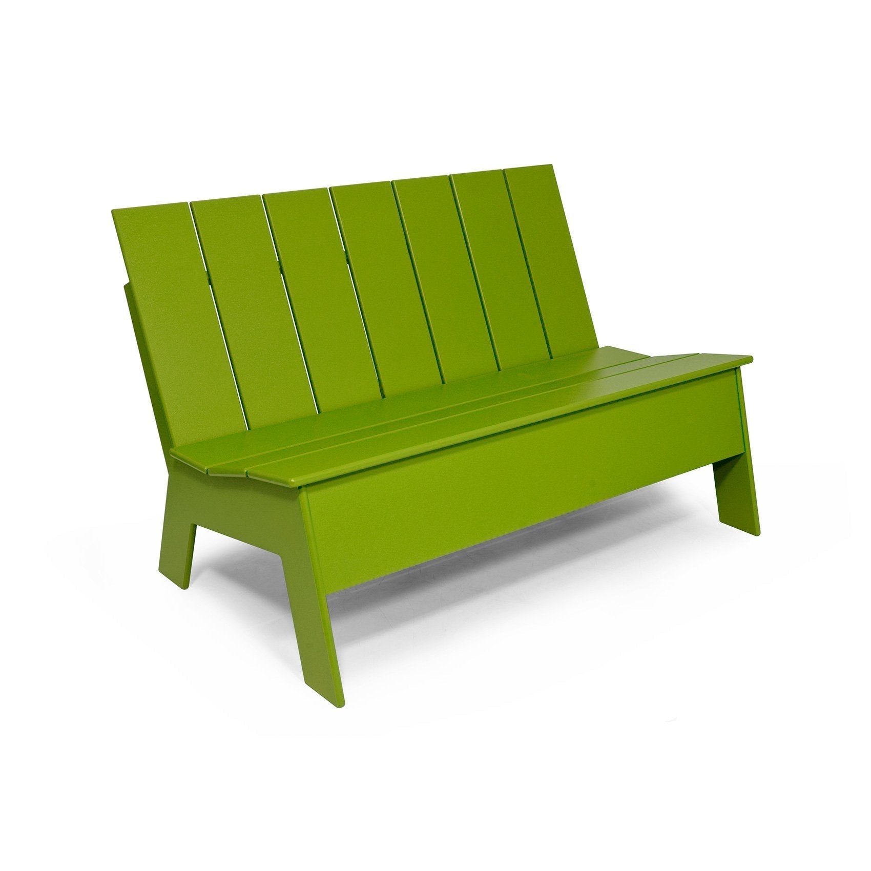 Picket Bench Benches Loll Designs Leaf Green 