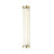 Pillar LED Wall Light Wall Lights Original BTC 40/7cm Polished Brass 