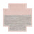 Mangas Space Square Plait Rug Rug Gan Pink - 5’3" x 5’3" 