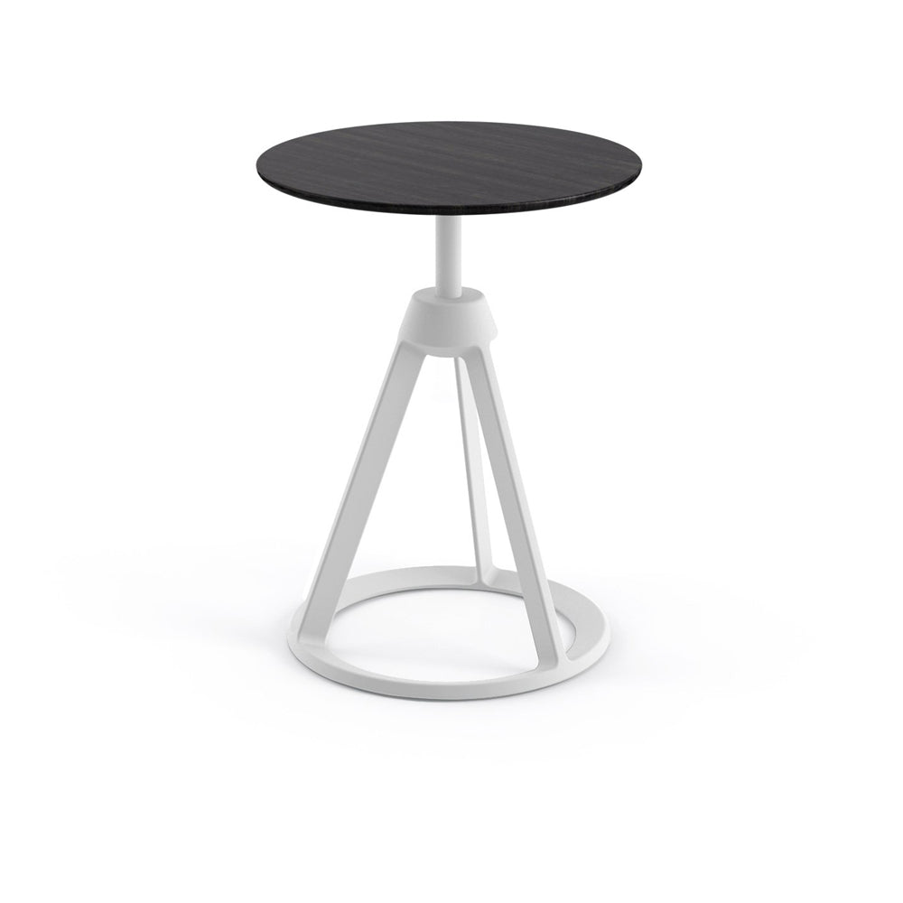 Piton Side Table side/end table Knoll Ebonized Ash White 