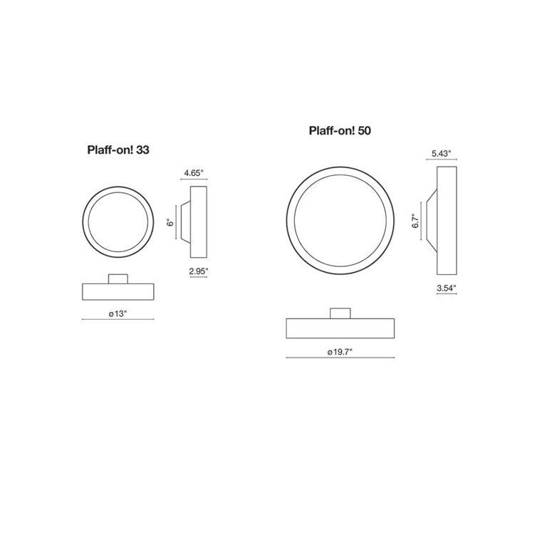 Plaff-On! Wall/ceiling Lamp Wall Lights Marset 