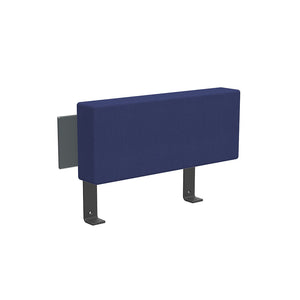 Platform One Accessory Arm Sofas Loll Designs Charcoal Grey Canvas Navy 