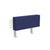 Platform One Accessory Arm Sofas Loll Designs Cloud White Canvas Navy 