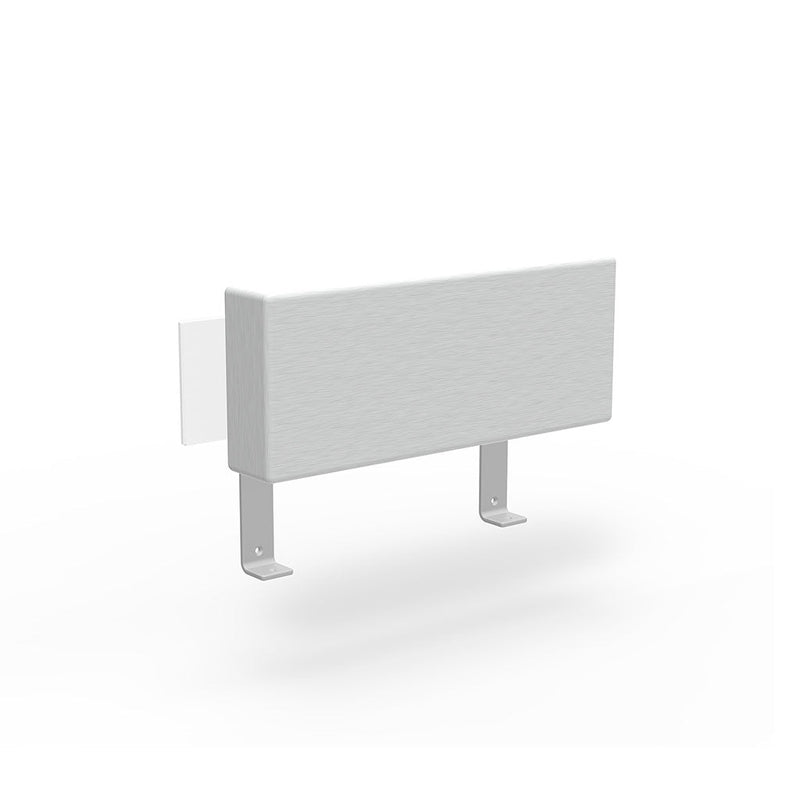 Platform One Accessory Arm Sofas Loll Designs Cloud White Cast Silver 