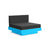 Platform One Lounge lounge chairs Loll Designs Sky Blue Cast Charcoal 