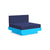 Platform One Lounge lounge chairs Loll Designs Sky Blue Canvas Navy 