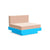 Platform One Lounge lounge chairs Loll Designs Sky Blue Cast Petal 