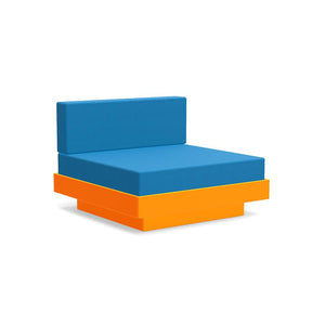 Platform One Lounge lounge chairs Loll Designs Sunset Orange Canvas Regatta 