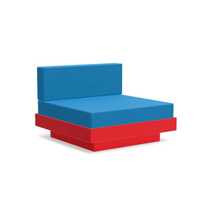 Platform One Lounge lounge chairs Loll Designs Apple Red Canvas Regatta 