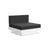 Platform One Lounge lounge chairs Loll Designs Cloud White Cast Charcoal 